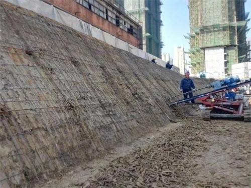 清江浦建筑边坡支护